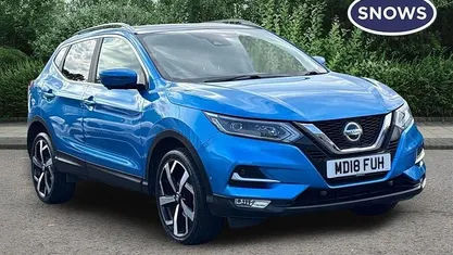 Begagnad Nissan Qashqai Tekna 116 HK (85 kW) 2018 Blå SUV