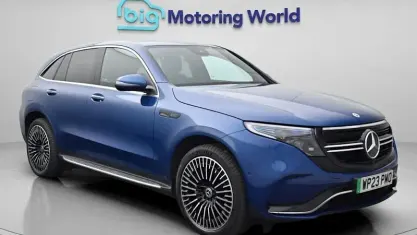 Used Mercedes EQC400 AMG line 300 kW (408 HP) 2023 Blue SUV