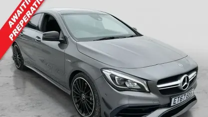 Used Mercedes CLA45 AMG AMG 381 HP (280 kW) 2018 Grey Coupe