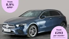 Blue Used 2021 Mercedes A250 AMG line Hatchback | £19,628 (Fair price)