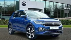 Reef blue Used 2023 VW T-Cross R-line SUV | £19,793 (Fair price)