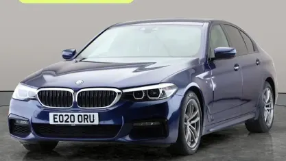 Begagnad BMW 520 M Sport 190 HK (139 kW) 2020 Blå Sedan