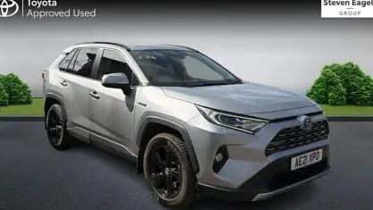 Used Toyota RAV4 Hybrid 218 HP (160 kW) 2021 Silver SUV