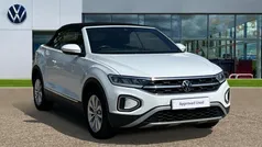 White Used 2022 VW T-Roc Cabriolet Style Cabriolet | £25,043 (Fair price)