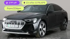 Used 2022 Audi e-tron Sportback S-Line SUV | £21,039 (Fair price)