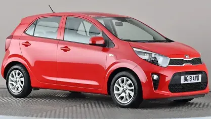 Used Kia Picanto 84 HP (61 kW) 2018 Red Hatchback