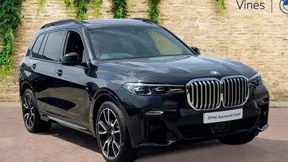 Used BMW X7 M Sport 340 HP (250 kW) 2021 Black SUV