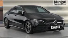 Black Used 2021 Mercedes CLA200 AMG Line Premium Plus Coupe | £24,328 (Fair price)