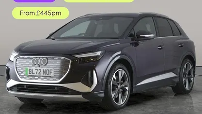 Used Audi Q4 e-tron S-Line 150 kW (204 HP) 2023 Mauve/purple SUV