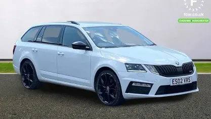 Usado Skoda Octavia vRS 184 CV (135 kW) 2018 Blanco Familiar