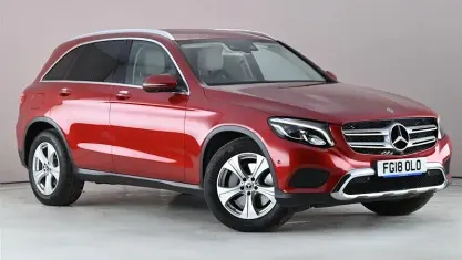 Gebraucht Mercedes GLC220 170 PS (125 kW) 2018 Rot Kombi