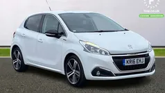 White Used 2016 Peugeot 208 GT-line Hatchback | £6,799 (Fair price)