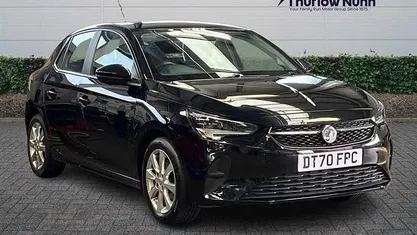 Used Vauxhall Corsa 75 HP (55 kW) 2021 Black Hatchback