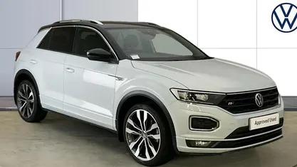 Silver Used 2021 VW T-Roc R-line SUV | £19,788 (Fair price)