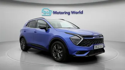 Used Kia Sportage GT-Line S 230 HP (169 kW) 2022 Blue SUV