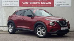 Red Used 2021 Nissan Juke N-Connecta SUV | £16,499 (Fair price)