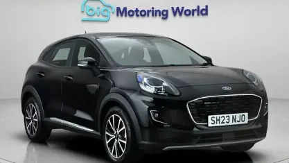 Used Ford Puma Titanium 125 HP (91 kW) 2023 Black SUV