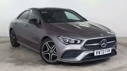 Used Mercedes CLA180 AMG line 136 HP (100 kW) 2022 Grey Coupe