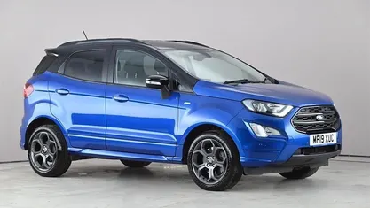 Used Ford Ecosport ST-Line 125 HP (91 kW) 2019 Blue SUV