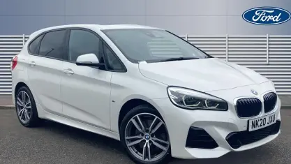 Used BMW 225 Active Tourer M Sport 224 HP (164 kW) 2020 White MPV