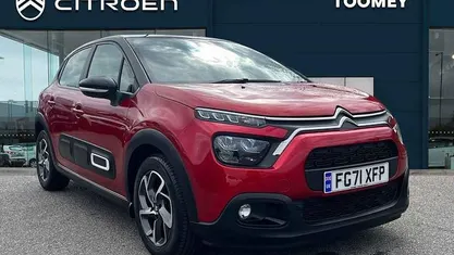 Used Citroën C3 PureTech 83 HP (61 kW) 2021 Red Hatchback