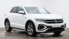 Pure white Used 2022 VW T-Roc R-line SUV | £24,118 (Fair price)