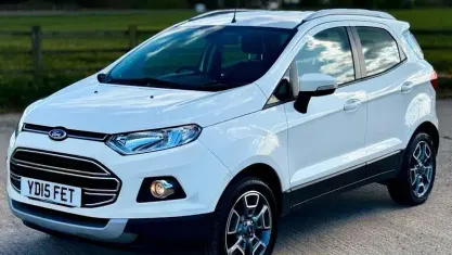 Used Ford Ecosport Titanium 125 HP (91 kW) 2014 White SUV