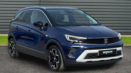 Used Vauxhall Crossland SRi 83 HP (61 kW) 2021 Blue SUV
