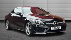 Black Used 2016 Mercedes C250 AMG Line Premium Coupe | £16,495 (Fair price)
