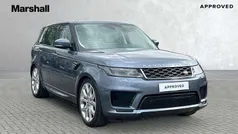 Metallic byron blue Used 2020 Land Rover Range Rover Sport Autobiography Dynamic SUV | £34,799 (Fair price)