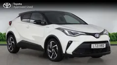 White Used 2021 Toyota C-HR SUV | £20,000 (Fair price)