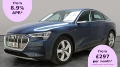 Blue Used 2022 Audi e-tron Sportback Advanced SUV | £20,649 (Super price)