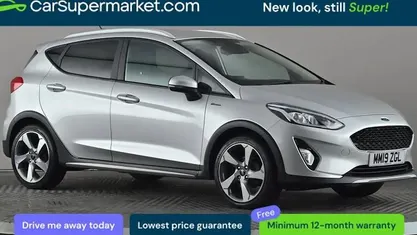 Used Ford Fiesta Active 101 HP (74 kW) 2019 Silver Hatchback