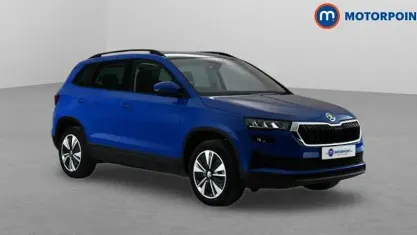 Begagnad Skoda Karoq SE Drive 110 HK (80 kW) 2024 Blå SUV