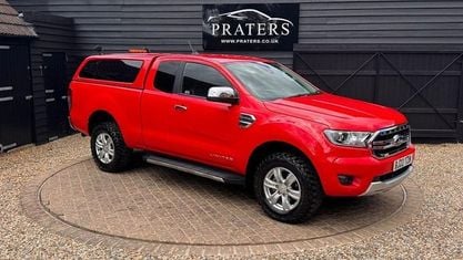 Używany Ford Ranger Limited 170 KM (125 kW) 2022 Czerwony Pickup
