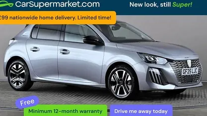 Used Peugeot 208 Allure 101 HP (74 kW) 2025 Grey Hatchback