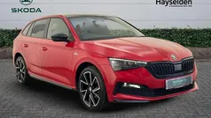Velvet red metallic Used 2021 Skoda Scala Monte Carlo Hatchback | £14,595 (Fair price)