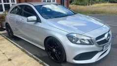 Silver Used 2017 Mercedes A200 AMG line Hatchback | £9,388 (Fair price)