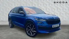 Blue Used 2022 Skoda Kodiaq SportLine SUV | £28,000 (Fair price)