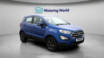 Used Ford Ecosport Zetec 125 HP (91 kW) 2019 Blue SUV