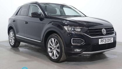 Usado VW T-Roc SEL 150 HP (110 kW) 2021 Preto SUV