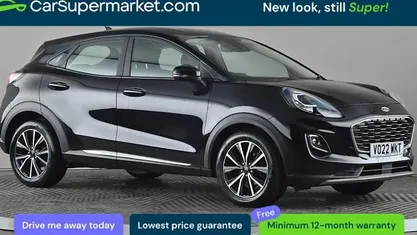 Used Ford Puma Titanium 125 HP (91 kW) 2022 Black SUV