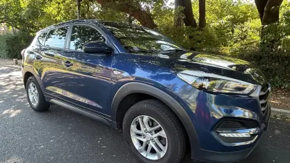 Used Hyundai Tucson 177 HP (130 kW) 2017 Blue SUV