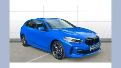 Used BMW 118 M Sport 136 HP (100 kW) 2024 Blue Hatchback