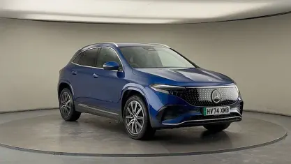 Begagnad Mercedes EQA250+ Executive 139 kW (190 HK) 2024 Blå SUV