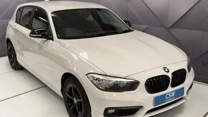 Used BMW 118 150 HP (110 kW) 2017 White Hatchback