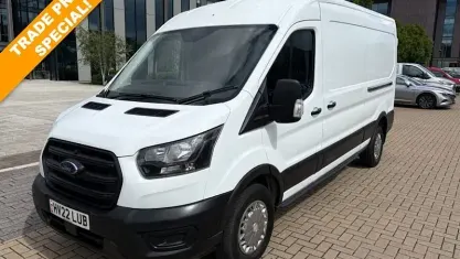 Used Ford Transit S 131 HP (96 kW) 2022 White Van
