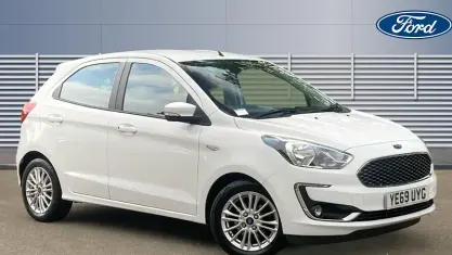 Used Ford Ka Plus Zetec 86 HP (63 kW) 2019 White Hatchback