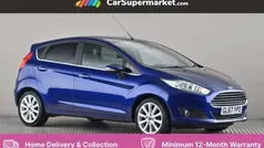 Blue Used 2017 Ford Fiesta Titanium Hatchback | £8,197 (Good price)