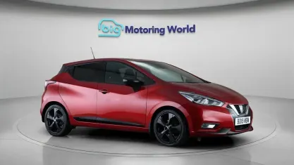 Used Nissan Micra S 101 HP (74 kW) 2019 Red Hatchback